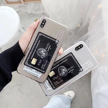 Carregar imagem no visualizador da galeria, Capinha de Silicone Transparente para iPhone - American Express