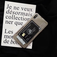 Carregar imagem no visualizador da galeria, Capinha de Silicone Transparente para iPhone  - American Express
