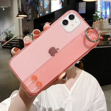 Carregar imagem no visualizador da galeria, Capinha para iPhone com Glitter + Suporte - Homeless Case
