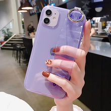 Carregar imagem no visualizador da galeria, Capinha para iPhone com Glitter + Suporte - Homeless Case
